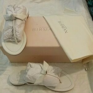 Alexandre Birman NIB Clarita 5.5, White Leather